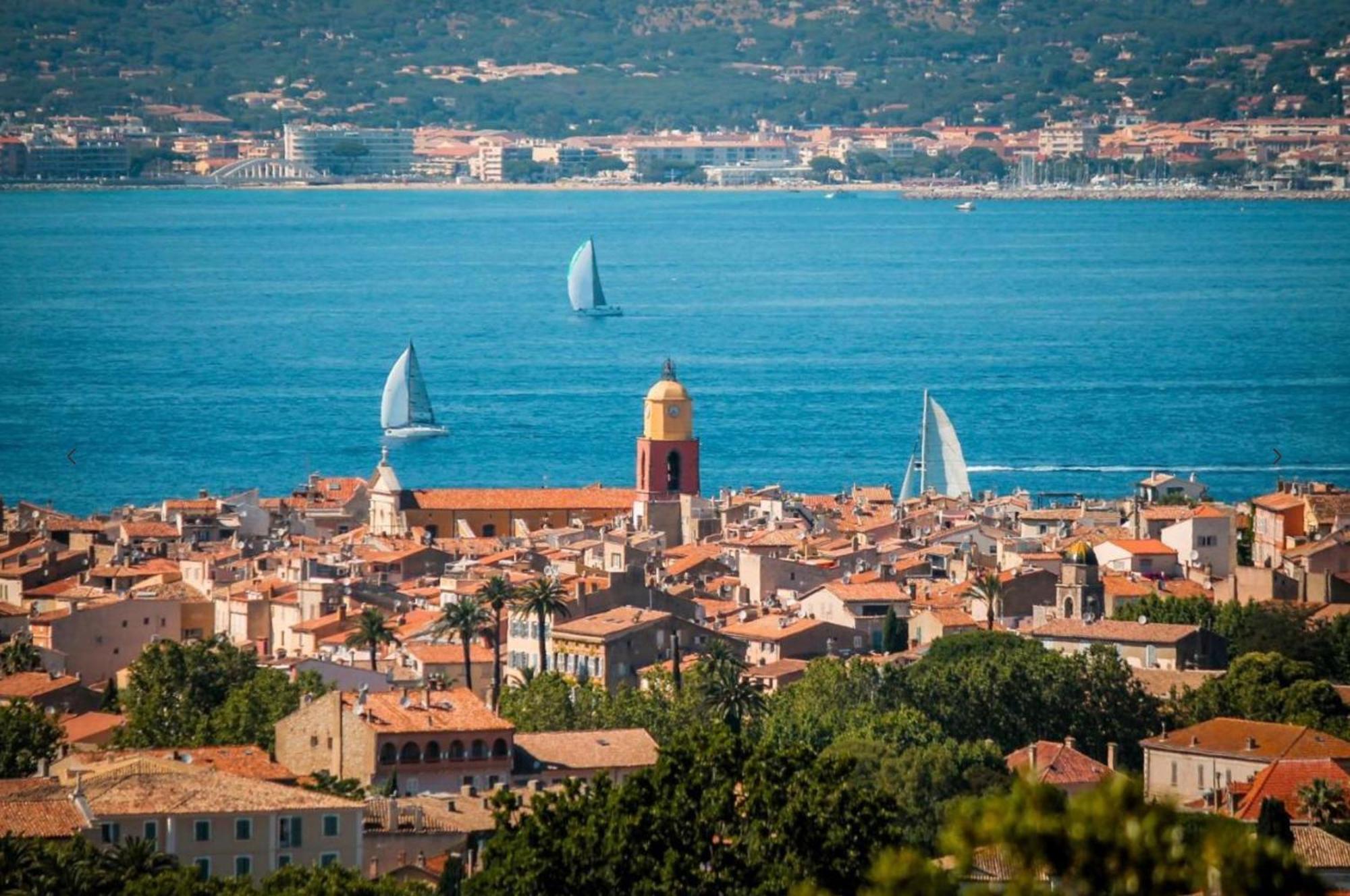 Un Nid A Saint Tropez Apartamento Exterior foto